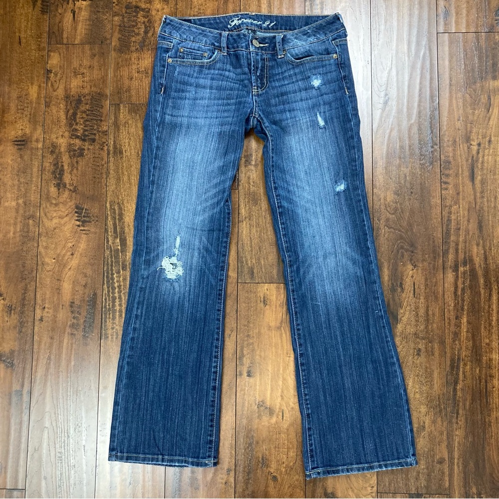 FOREVER 21 Women’s Jeans Denim Boot Cut Low Rise Stretch Size 29